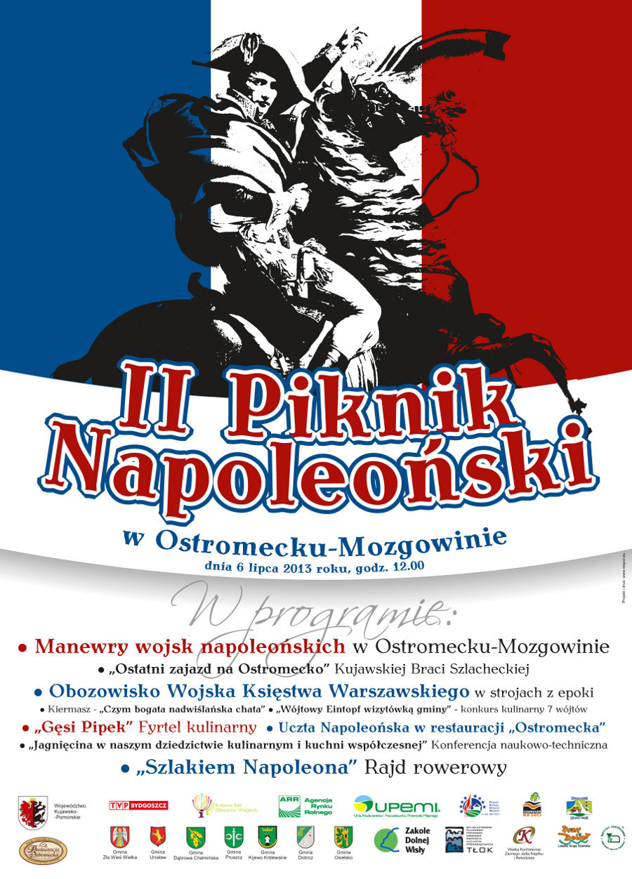 Piknik Napoleoński - plakat